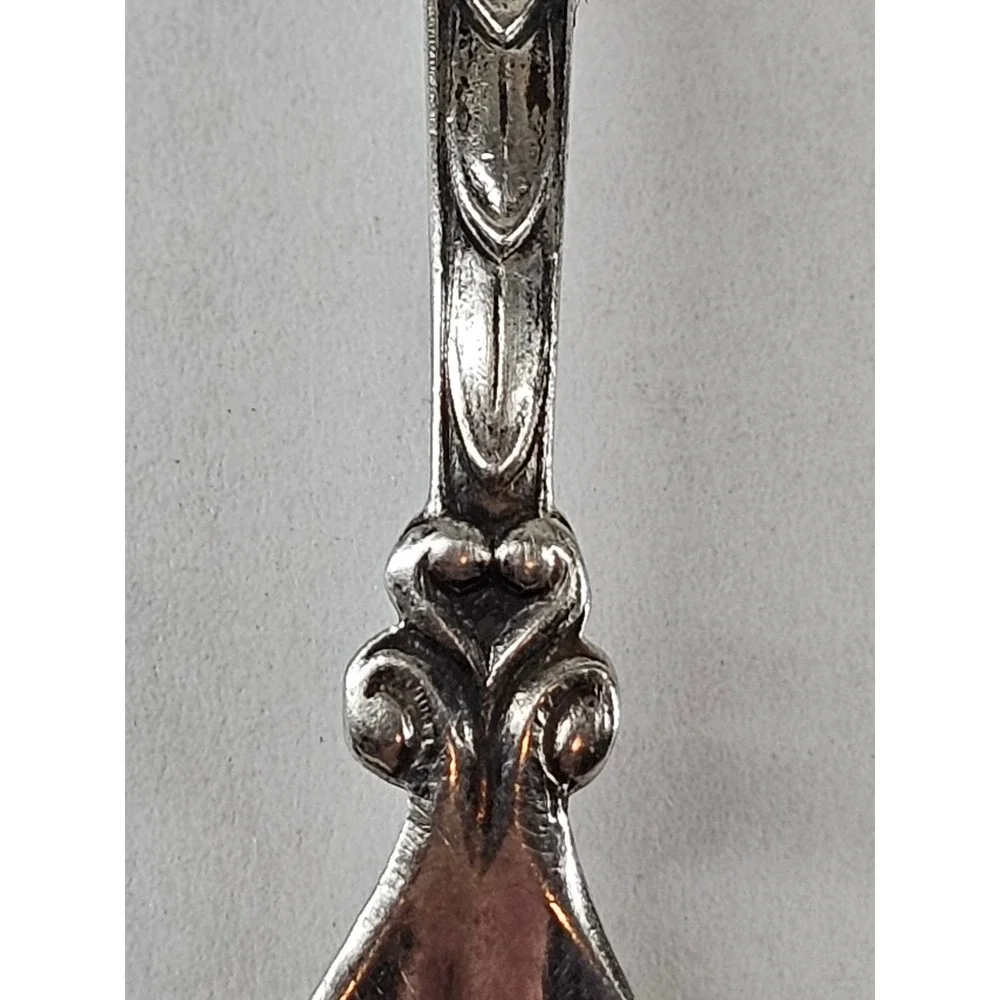 Dutch Haarlem‎ Silver 835 Coffee Tea Spoon Souvenir Coat of Arms Vintage Silver
